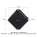 Сумка LOCKINK Mysterious Square Kink Bag - Black