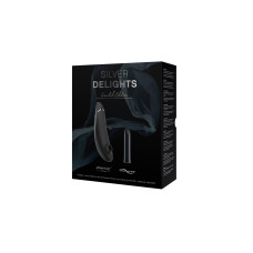 Преміальний подарунковий набір Silver Delights Collection: Womanizer Premium та We-Vibe Tango