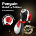 Вакуумний кліторальний стимулятор Satisfyer Penguin Holiday Edition, у шапочці та шарфі