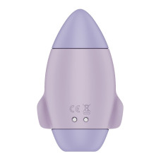 Вакуумний стимулятор з вібрацією Satisfyer Mission Control Violet, 2 незалежні мотори