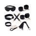 Набір Liebe Seele Stary Nights 7pcs Bondage Kit, фіксатори, нашийник з повідцем, кляп, флогер, маска