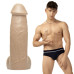 Фаллоимитатор Fleshjack Boys: Reno Gold Dildo, по слепку пениса порноактера