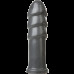 Фалоімітатор для фістингу Doc Johnson American Bombshell B-10 Warhead Gun Metal, діаметр 6,9 см