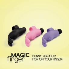 Вібратор на палець FeelzToys Magic Finger Vibrator Black