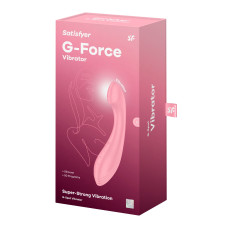 Вібратор для точки G Satisfyer G-Force Pink, 10 режимів + 5 рівнів інтенсивності