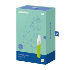 Мини-вибратор с гибким язычком Satisfyer Ultra Power Bullet 7 Green