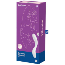 Вибратор с жемчужной стимуляцией точки G Satisfyer Rrrolling Pleasure White