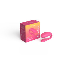 Смарт-вібратор для пар We-Vibe Sync Lite Pink, 10 віброрежимів, можна поєднувати з проникним сексом