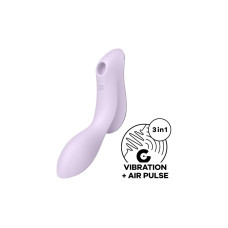 Вакуумный стимулятор с вибрацией Satisfyer Curvy Trinity 2 Violet