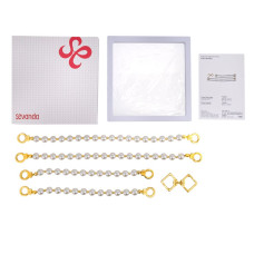 Перлинні наручники та поножі LOCKINK Pearl Bondage & Restraint Set