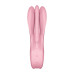 Кліторальний вібратор Satisfyer Threesome 1 Pink з трьома гнучкими пальчиками