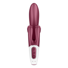 Вібратор-кролик Satisfyer Touch Me Red, подвійний відросток, 3 потужні мотори