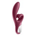 Вібратор-кролик Satisfyer Touch Me Red, подвійний відросток, 3 потужні мотори