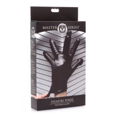 Рукавичка з різними текстурами Master Series Pleasure Poker Textured Glove