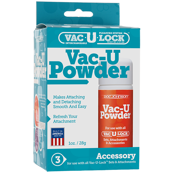 Пудра для крепления Vac-U-Lock Doc Johnson Vac-U Powder