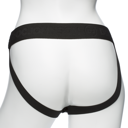 Набор для страпона с вибрацией Doc Johnson Body Extensions - BE Naughty - Black || Набір для страпона з вібрацією Doc Johnson Body Extensions - BE Naughty - Black