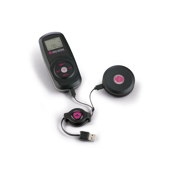 Электростимулятор Mystim Cluster Buster 8 каналов, 12+5 программ, беспроводное управление