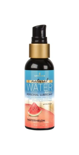 Смазка на водной основе Sensuva Natural Water-Based Watermelon (57мл) без глицерина и парабенов