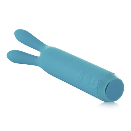 Вибратор с ушками Je Joue - Rabbit Bullet Vibrator Teal, глубокая вибрация || Вібратор з вушками Je Joue - Rabbit Bullet Vibrator Teal, глибока вібрація