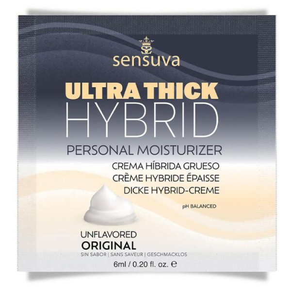 Пробник густой смазки Sensuva - Ultra-Thick Hybrid Formula (6 мл)