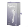 Двусторонний стеклянный дилдо Satisfyer Dazzling Crystal 1 Transparent, очень прочный, без стоппера || Двосторонній скляний дилдо Satisfyer Dazzling Crystal 1 Transparent, дуже міцний, без стопера