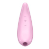 Мощный вакуумный клиторальный стимулятор Satisfyer Curvy 3+ с управлением через интернет || Вакуумний кліторальний стимулятор Satisfyer Curvy 3+