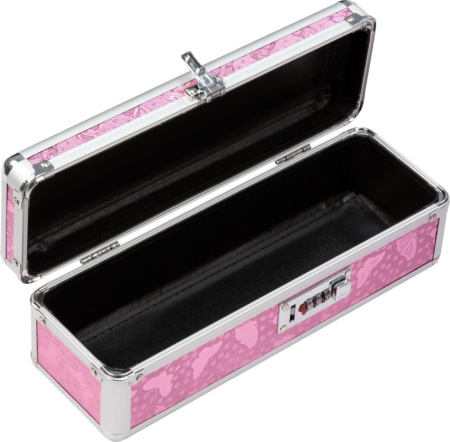 Кейс для зберігання секс-іграшок BMS Factory - The Toy Chest Lokable Vibrator Case Pink з кодовим за || Кейс для зберігання секс-іграшок BMS Factory - The Toy Chest Lokable Vibrator Case Pink з кодовим за