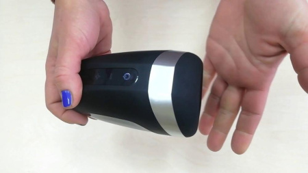 Мастурбатор Satisfyer Men Heat Vibration имитатор минета, подогрев и вибрация, стимуляция головки || Мастурбатор Satisfyer Men Heat Vibration імітатор мінету, підігрів та вібрація, стимуляція головки