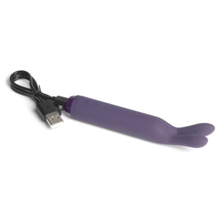 Вибратор с ушками Je Joue - Rabbit Bullet Vibrator Purple, глубокая вибрация || Вібратор з вушками Je Joue - Rabbit Bullet Vibrator Purple, глибока вібрація