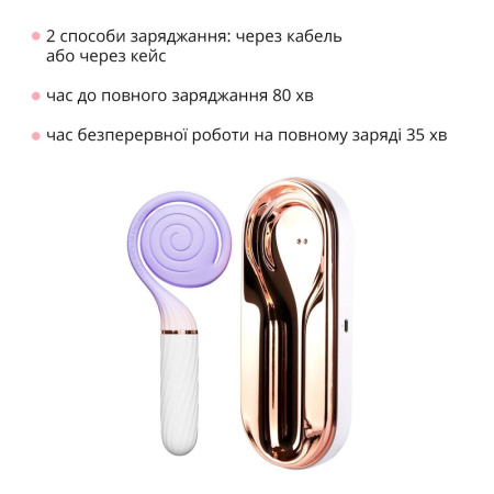 Пульсатор с вакуумной стимуляцией Otouch LOLLIPOP Purple || Пульсатор з вакуумною стимуляцією Otouch LOLLIPOP Purple