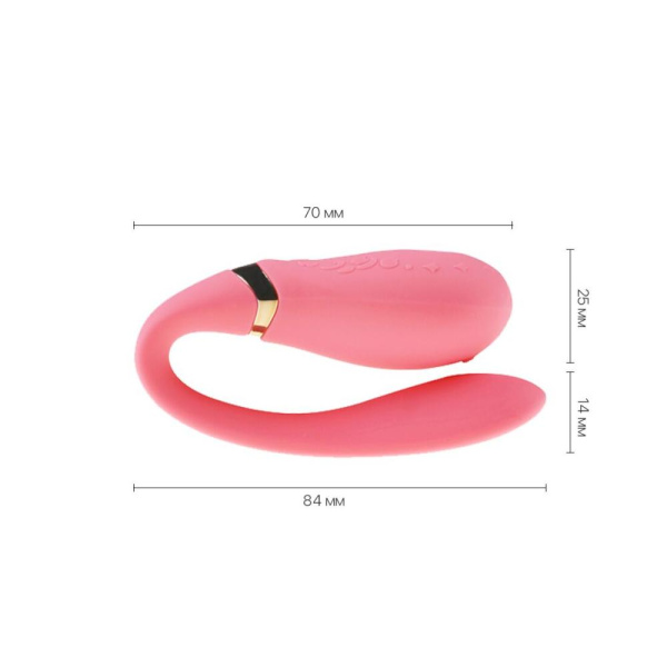 Смартвибратор для пар Zalo — Fanfan Rouge Pink