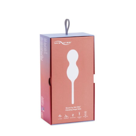 Смарт вагинальные шарики с вибрацией We-Vibe Bloom, диаметр 3,3 см, масса 45, 65, 80 г || Смарт вагінальні кульки з вібрацією We-Vibe Bloom, діаметр 3,3 см, маса 45, 65, 80 г