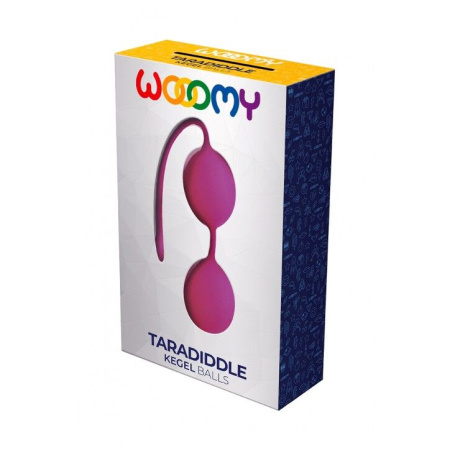 Вагинальные шарики Wooomy Taradiddle Kegel Ball, диаметр 3,5 см, масса 54 г || Вагінальні кульки Wooomy Taradiddle Kegel Ball, діаметр 3,5 см, маса 54 г