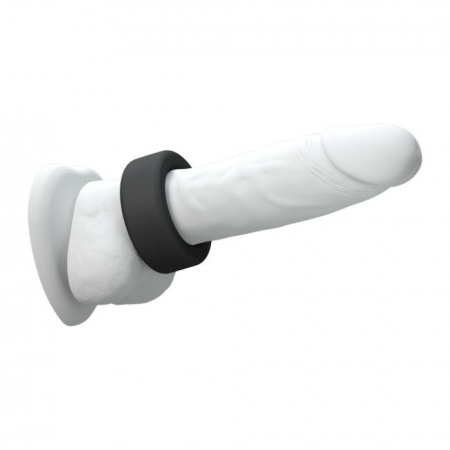 Эрекционное кольцо широкое Love To Love COOL RING - BLACK ONYX || Ерекційне кільце широке Love To Love COOL RING - BLACK ONYX