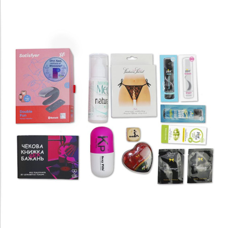 Подарочный набор “Наслаждение для двоих” || Подарунковий набір "Насолода для двох"