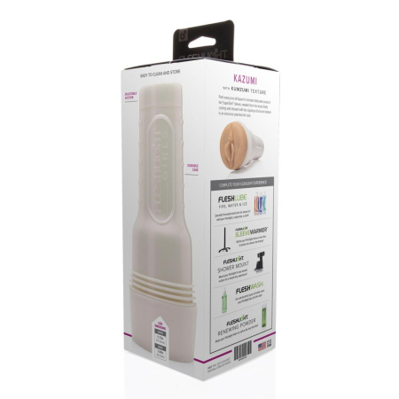 Мастурбатор Fleshlight Girls: Kazumi — Kumzumi, со слепка вульвы || Мастурбатор Fleshlight Girls: Kazumi — Kumzumi, зі зліпка вульви