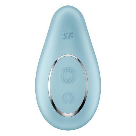 Вибратор Satisfyer Dipping Delight Light Blue, 2 мотора, гибкий кончик || Вібратор Satisfyer Dipping Delight Light Blue, 2 мотори, гнучкий кінчик