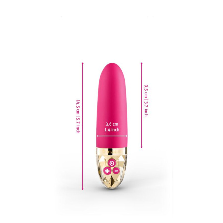 Вибратор Mystim Sleak Freak Pink, 8 режимов, внутренняя и внешняя стимуляция || Вібратор Mystim Sleak Freak Pink, 8 режимів, внутрішня та зовнішня стимуляція