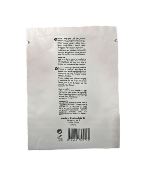 Пробник экстраувлажняющего гель-лубриканта Driminals Golden Touch (4 мл), водная основа