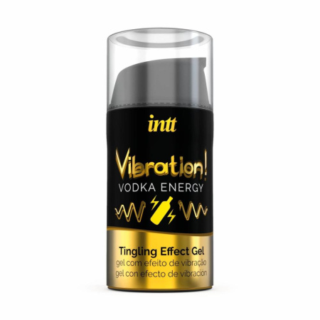 Жидкий вибратор Intt Vibration Vodka (15 мл), густой гель, очень вкусный, действует до 30 минут || Рідкий вібратор Intt Vibration Vodka (15 мл), густий гель, дуже смачний, діє до 30 хвилин
