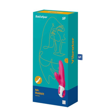 Мощный вибратор-кролик Satisfyer Vibes Mr. Rabbit, два мотора, литой силикон, 12 режимов работы || Потужний вібратор-кролик Satisfyer Vibes Mr. Rabbit, два мотори, литий силікон, 12 режимів роботи