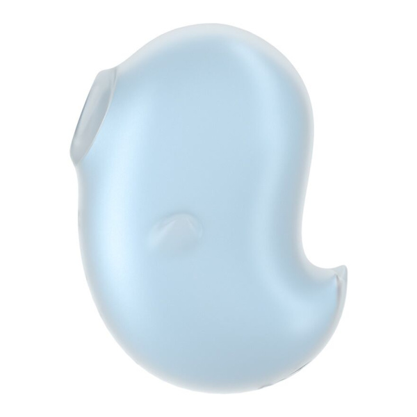 Вакуумний кліторальний стимулятор з вібрацією Satisfyer Cutie Ghost Blue