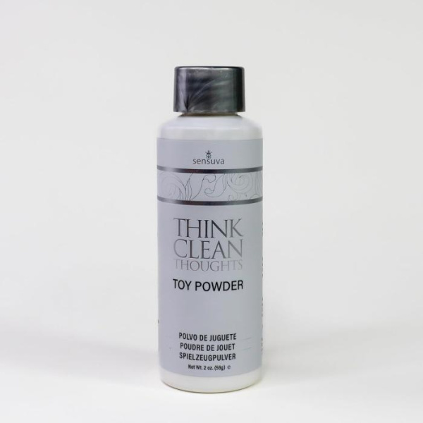 Пудра для ухода за игрушками Sensuva Think Clean Thoughts Toy Powder (56 г)