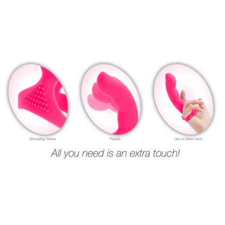 Насадка на палец Simple&True Extra Touch Finger Dong Pink || Насадка на палець Simple&True Extra Touch Finger Dong Pink