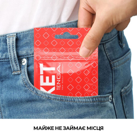 Мастурбатор TENGA Pocket Block Edge || Мастурбатор TENGA Pocket Block Edge