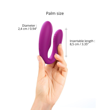 Вибратор для пар с пультом ДУ Love To Love MATCH UP - SWEET ORCHID || Вібратор для пар із пультом ДК Love To Love MATCH UP - SWEET ORCHID