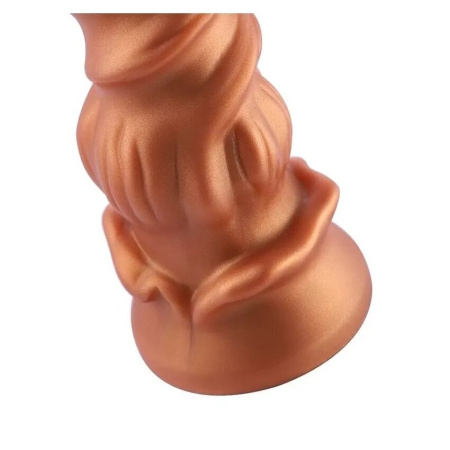 Силиконовый дилдо Hismith Spiral Grain Silicone Dildo Monster Series || Силіконовий дилдо Hismith Spiral Grain Silicone Dildo Monster Series