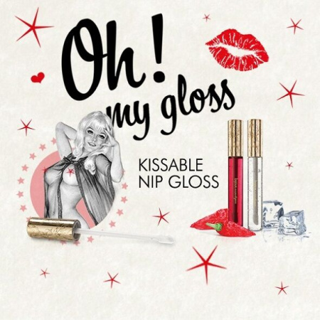 Набор блесков для сосков Bijoux Indiscrets Kissable Nip Gloss DUET (2х13 мл) || Набір блисків для сосків Bijoux Indiscrets Kissable Nip Gloss DUET (2×13 мл)