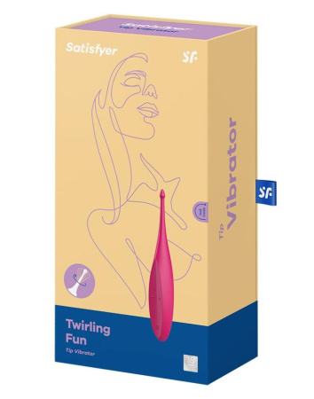 Вибратор для клитора Satisfyer Twirling Fun Magenta || Вібратор для клітора Satisfyer Twirling Fun Magenta