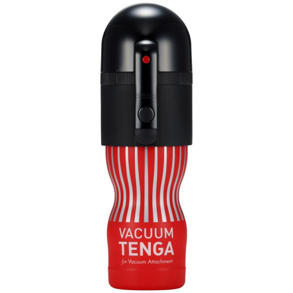 Вакуумная насадка Tenga VACUUM MAX + мастурбатор Tenga Vacuum Cup, 5 режимов работы